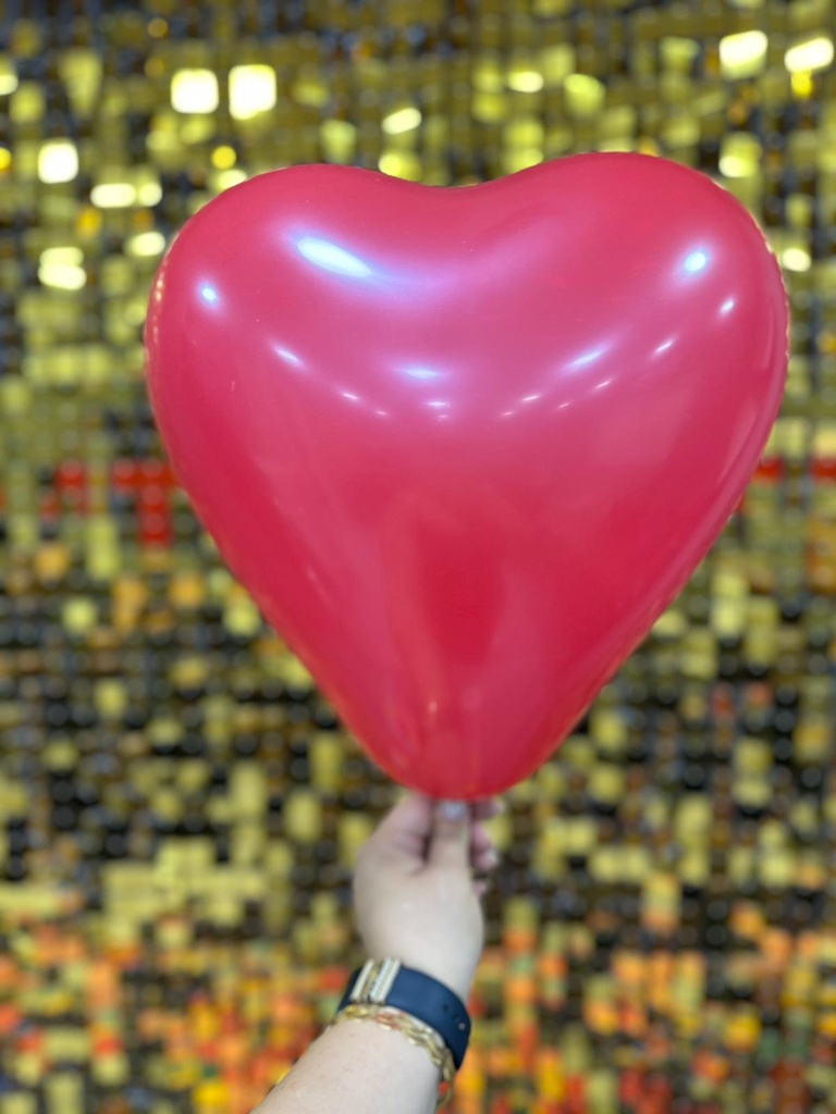 12" Kalp Balon Kırmızı - 100 Adet