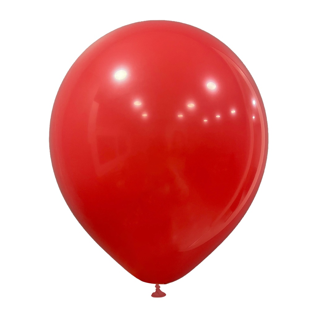 12" İç Mekan Dekorasyon Balonu Kırmızı - 100 Adet