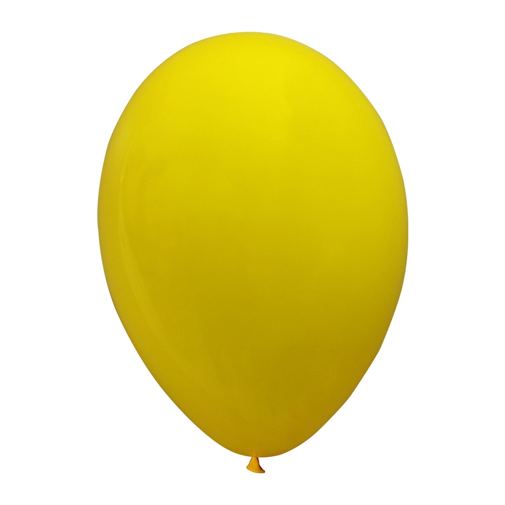12" İç Mekan Dekorasyon Balonu Sarı - 100 Adet