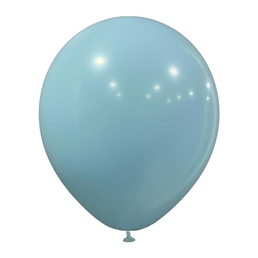 12" İç Mekan Makaron Balon Mavi - 100 Adet