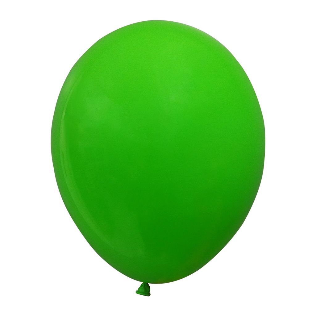 10" İç Mekan Dekorasyon Balonu Açık Yeşil - 100 Adet