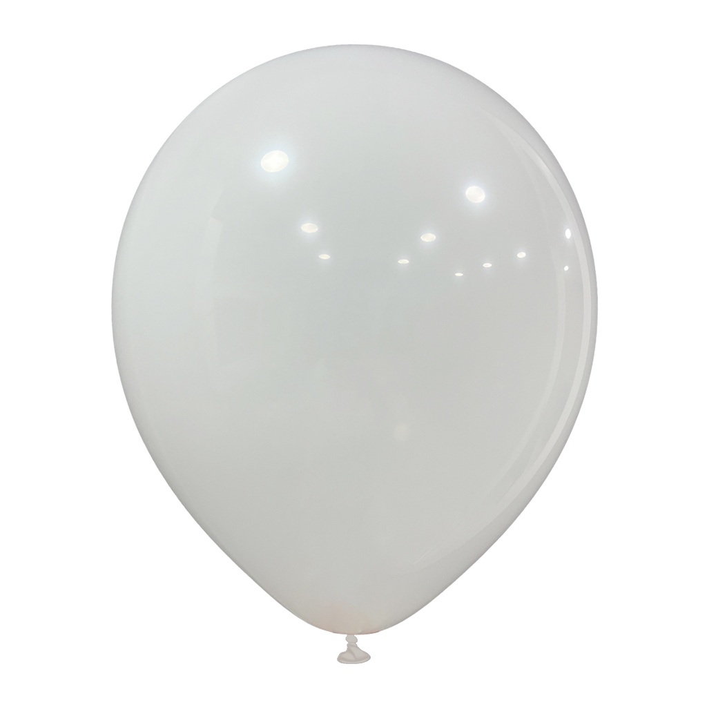 10" İç Mekan Dekorasyon Balonu Beyaz - 100 Adet