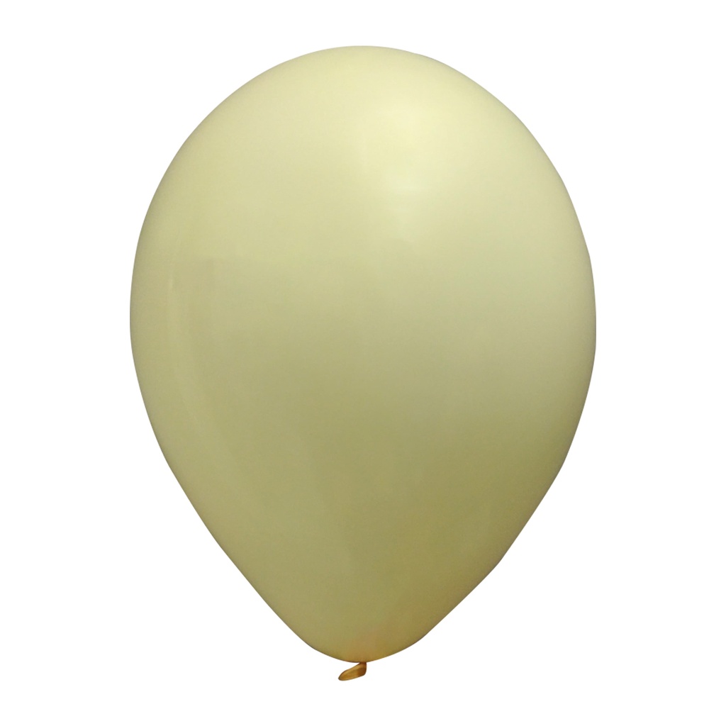 10" İç Mekan Dekorasyon Balonu Fil Dişi - 100 Adet