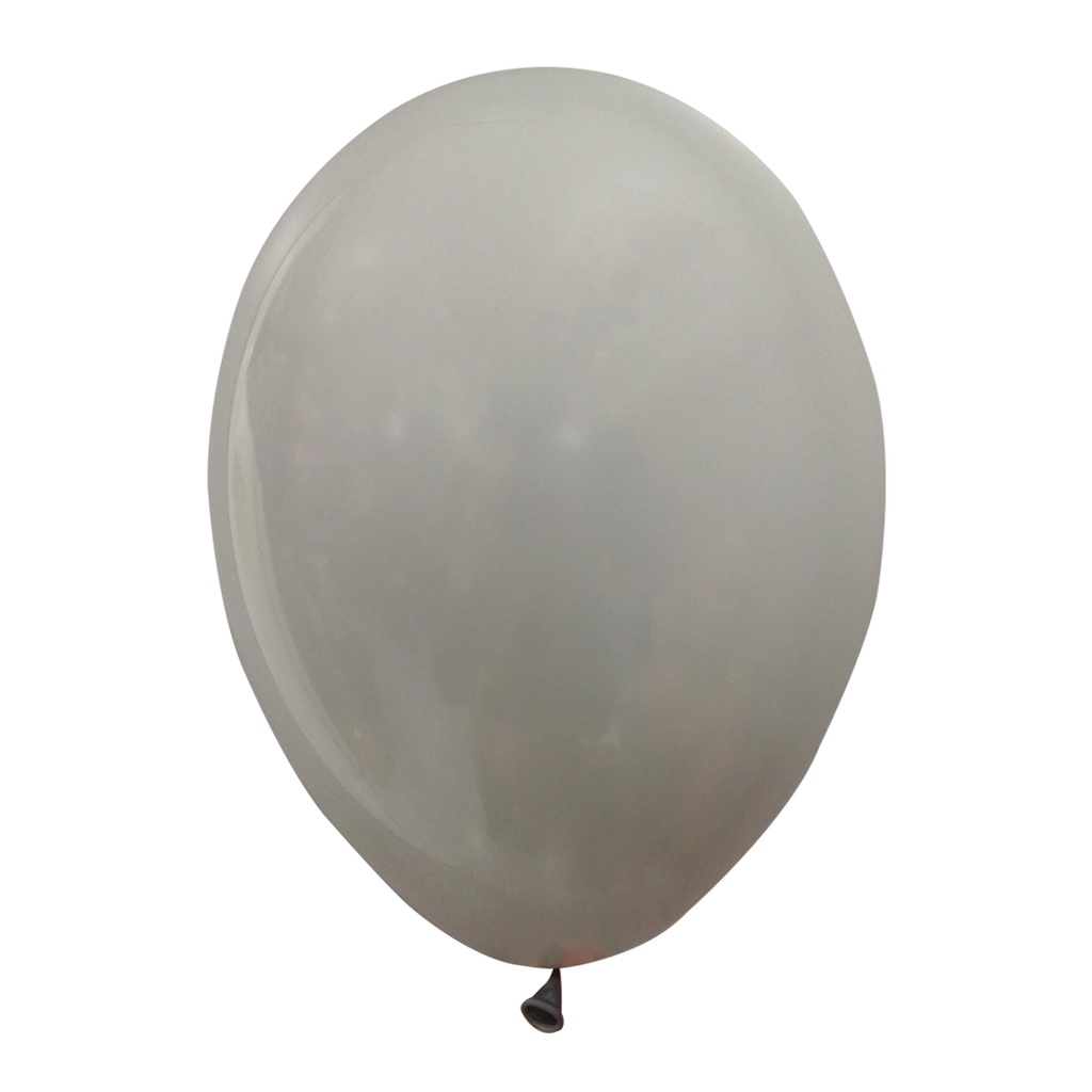 10" İç Mekan Dekorasyon Balonu Gri - 100 Adet