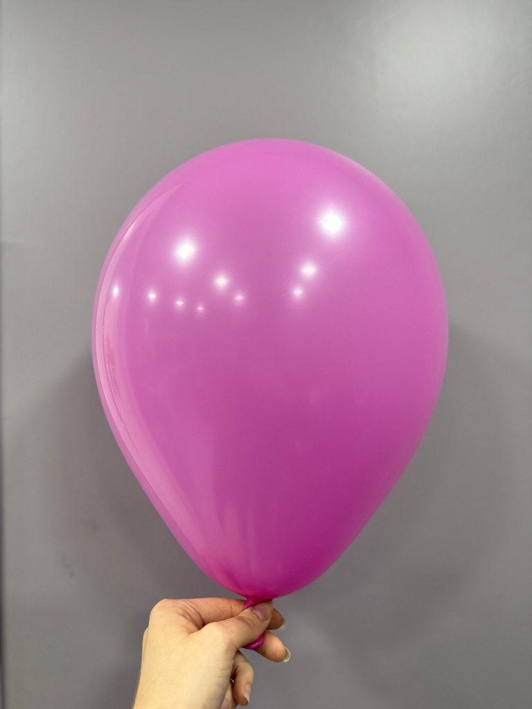 10" İç Mekan Dekorasyon Balonu Koyu Pembe - 100 Adet