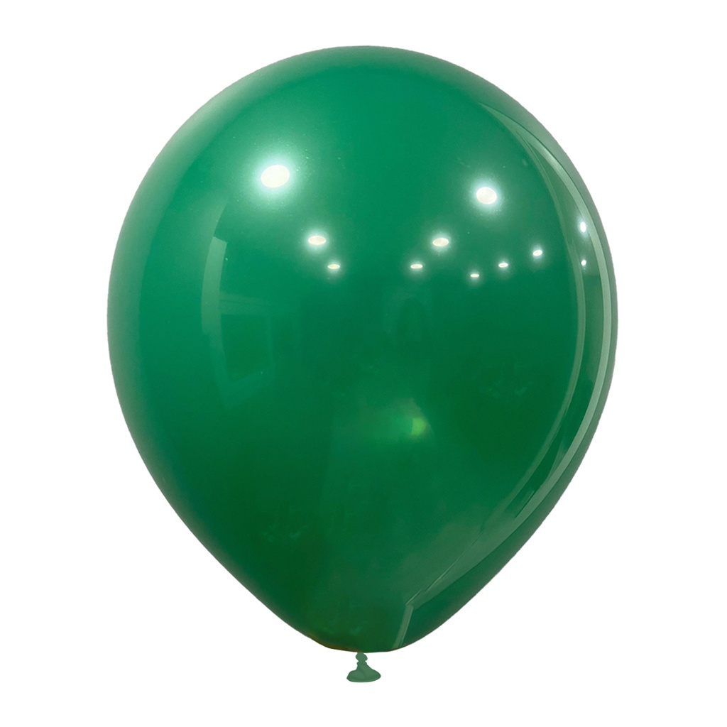 10" İç Mekan Dekorasyon Balonu Koyu Yeşil - 100 Adet