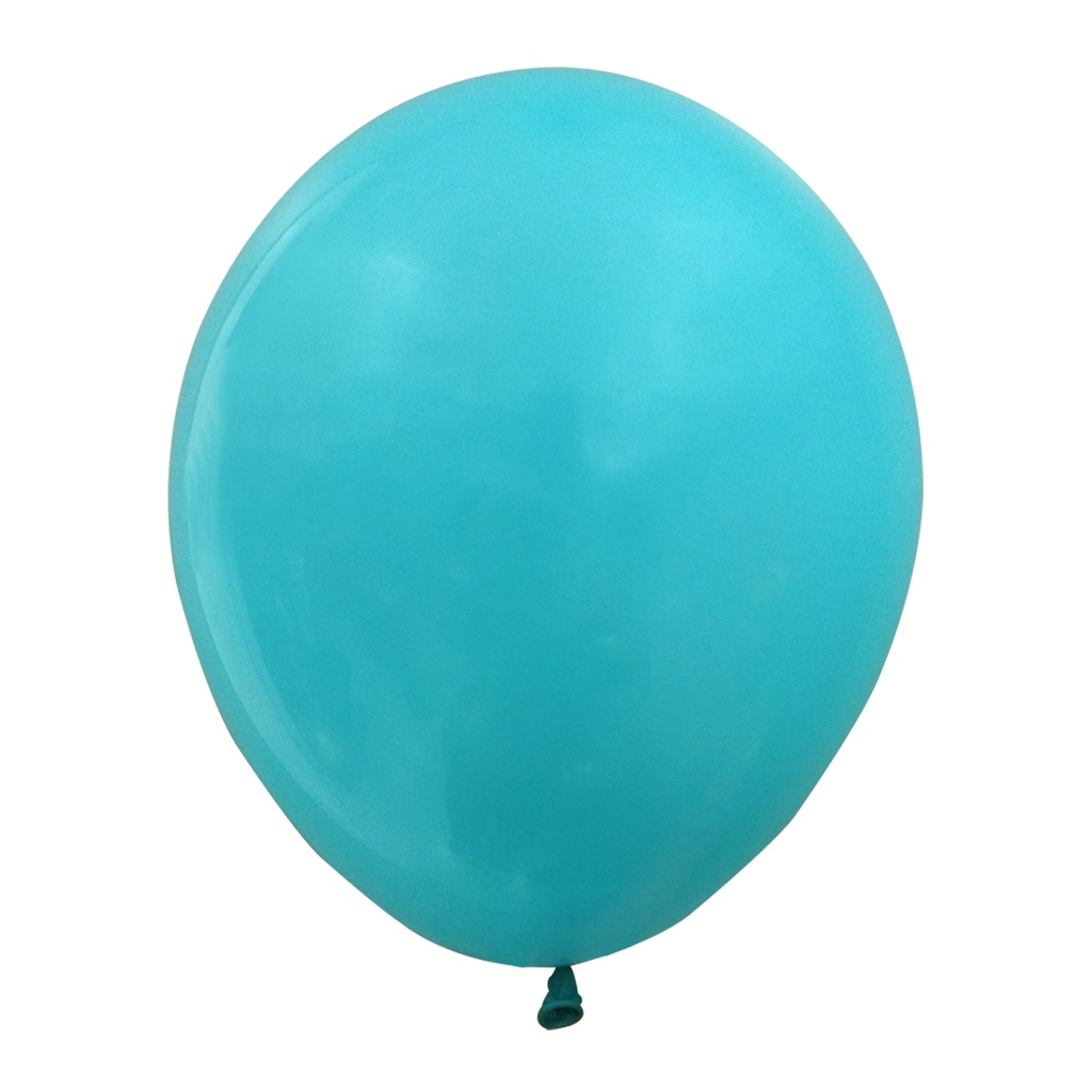 10" İç Mekan Dekorasyon Balonu Turkuaz - 100 Adet