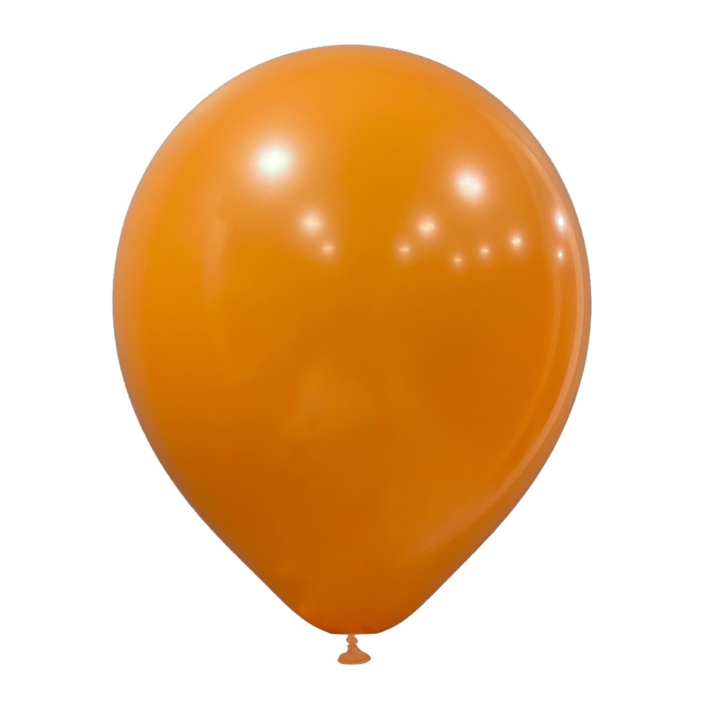 10" İç Mekan Dekorasyon Balonu Turuncu - 100 Adet