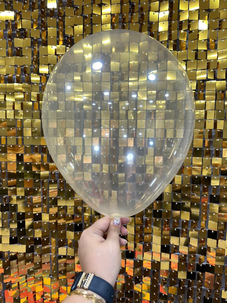 10" İç Mekan Dekorasyon Balonu Şeffaf - 100 Adet