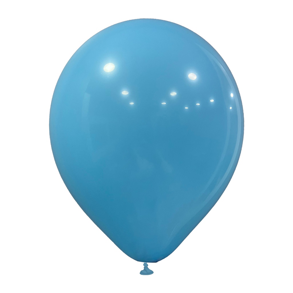 10" İç Mekan Makaron Balon Mavi - 100 Adet
