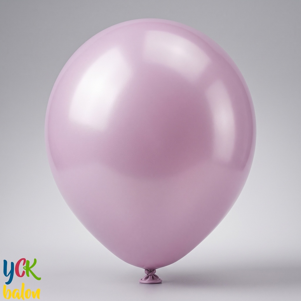 10" İç Mekan Makaron Balon Pembe - 100 Adet