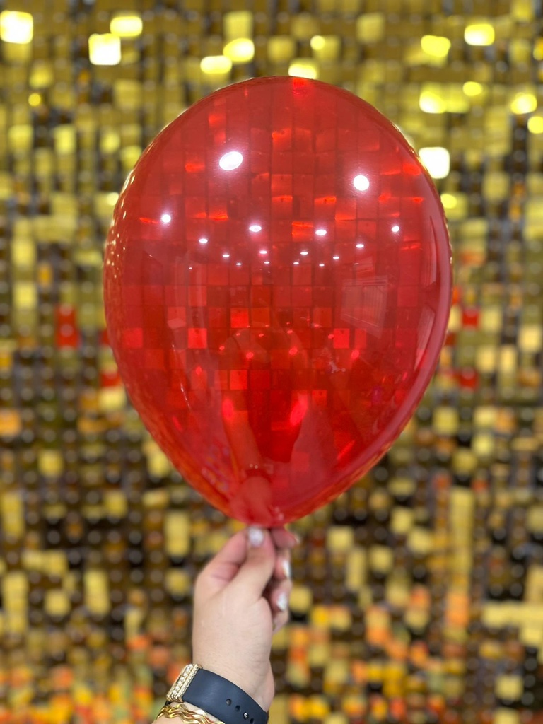 10" İç Mekan Dekorasyon Balonu Yakut Kırmızı - 100 Adet