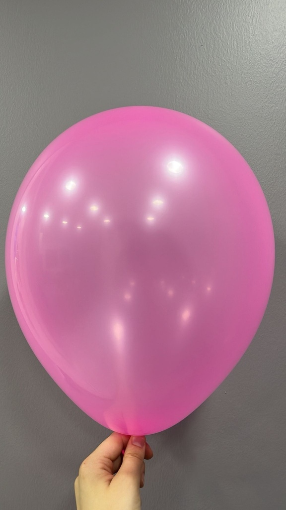 12" Neon Dekorasyon Balonu Pembe - 100 Adet