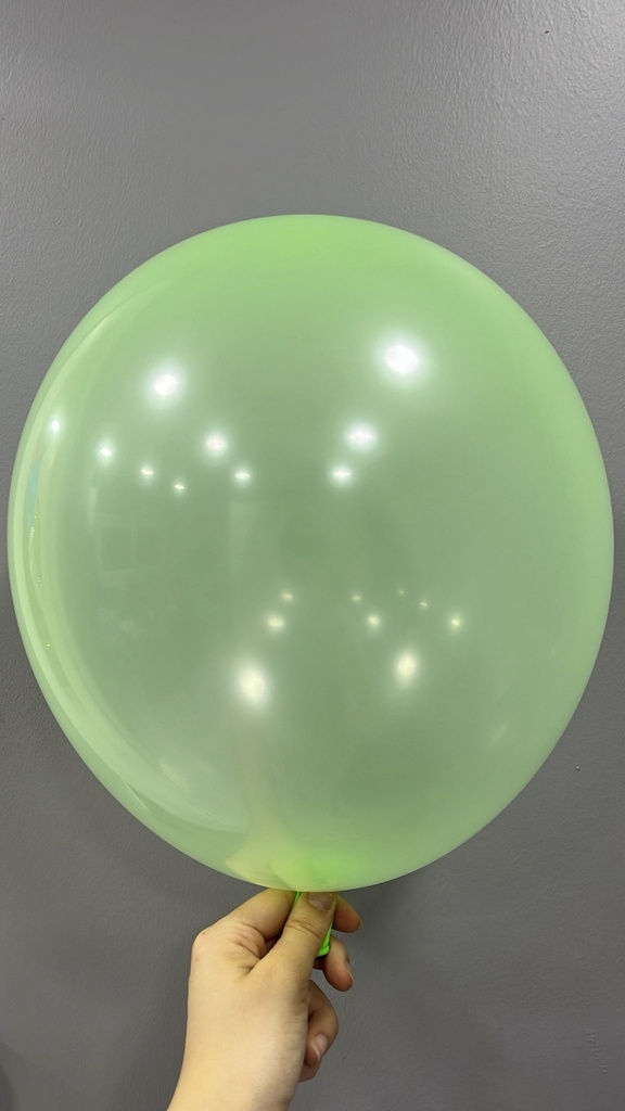 12" Neon Dekorasyon Balonu Yeşil - 100 Adet