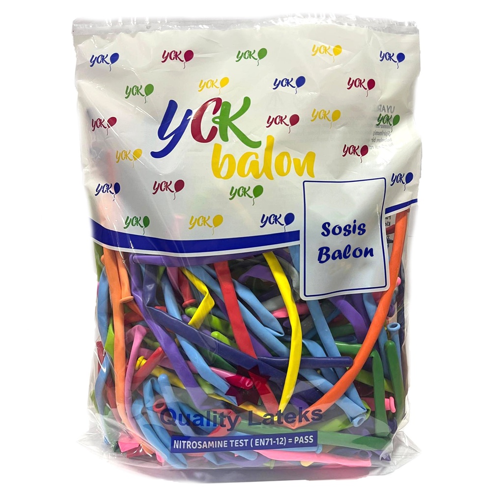 Sosis Balon - 50 Adet 
