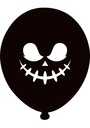 12" Hallowen Baskılı Balon 1+1