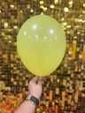 12" İç Mekan Dekorasyon Balonu Limon Sarısı - 100 Adet